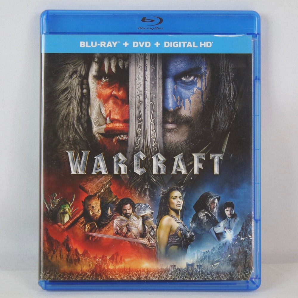 Warcraft Blu-Ray DVD Movie